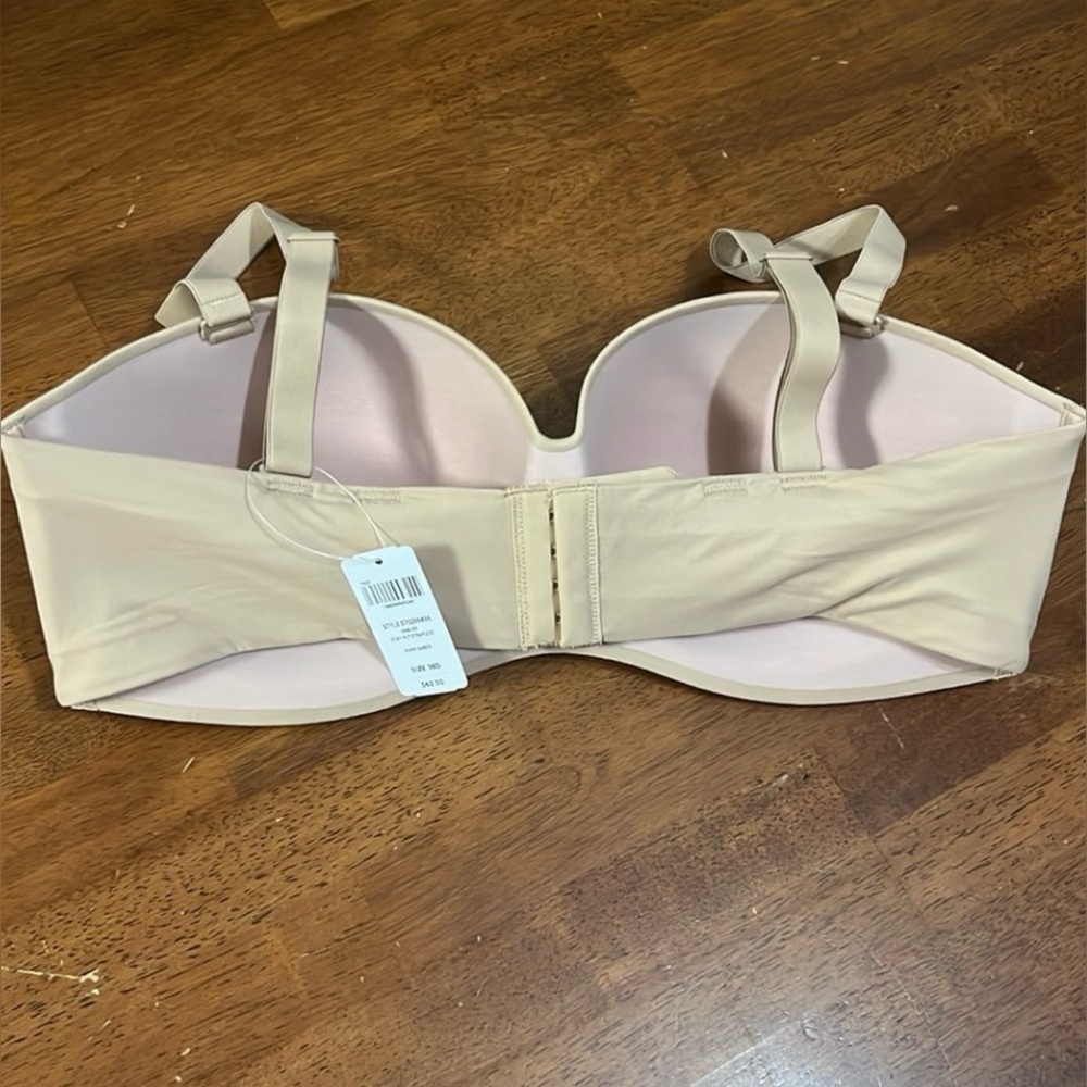 NWT Soma Intimites Enbliss Stay-Put Strapless Bra 38D - Picture 4 of 5